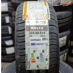 لاستیک خودرو مارشال مدل 205/60r14  سایز mh12 دو حلقه