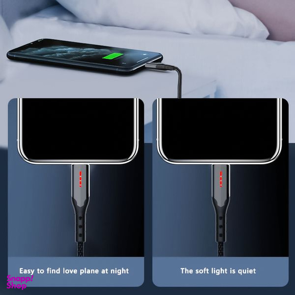 کابل تبدیل USB به USB-C پاواریال مدل DC-163 طول 1 متر