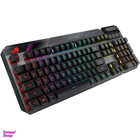 کیبورد بی سیم مخصوص بازی ایسوس مدل ROG Claymore II Aura RGB