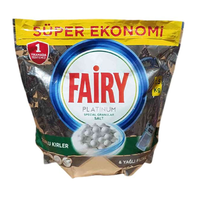 نمک ماشین ظرفشویی فیری مدل سوپر اکونومی وزن 1.5 کیلوگرم