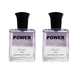 عطر جیبی زنانه پاور پالس مدل Eclat حجم 25 میلی لیتر بسته 2 عددی