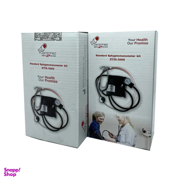 فشارسنج عقربه ای زنیت مد مدل ZTH-5001 به همراه گوشی طبی مدل ZTH-5001