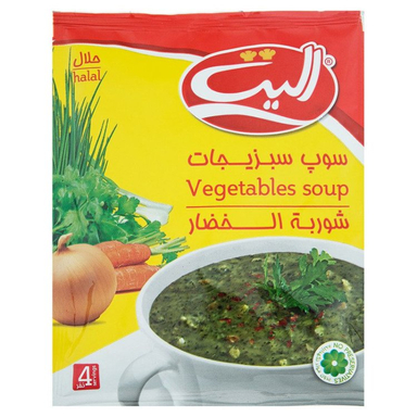 سوپ سبزیجات الیت وزن 75 گرم