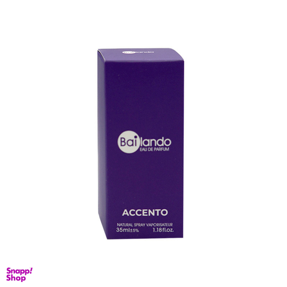 عطر جیبی بایلندو مدل ACCENTO حجم 35 میلی لیتر