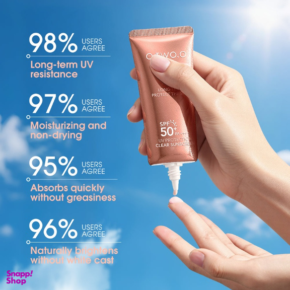 کرم ضد آفتاب او تو او مدل spf50 حجم 30 میلی لیتر