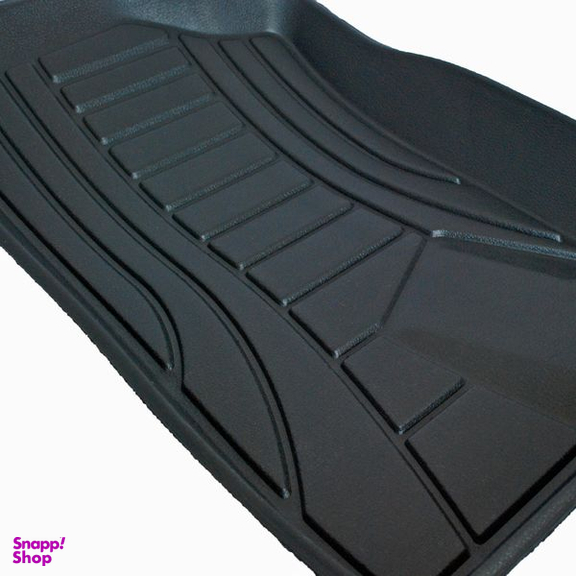 کفپوش سه بعدی خودرو پانیذ مدل پشت نمدی کد MHLB N مناسب تیبا 2