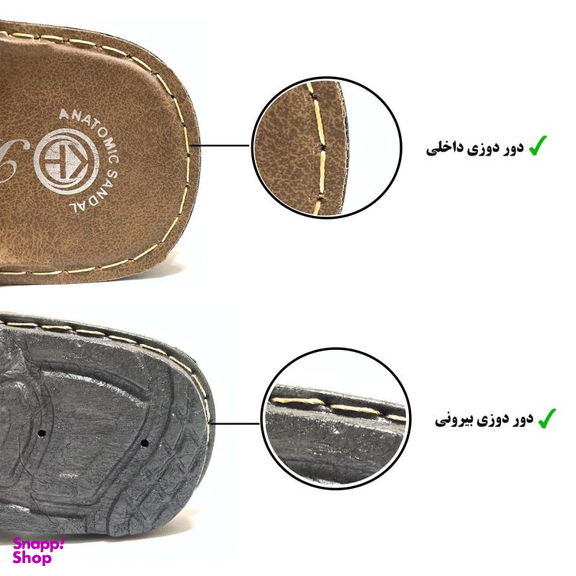صندل مردانه مدل شایانه 2023