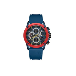 ساعت عقربه ای مردانه اکستری کد X6065-D رنگ قرمز سرمه ای