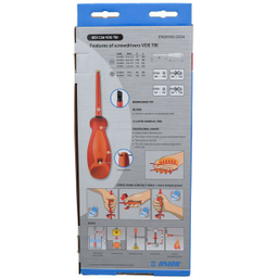 پیچ گوشتی یونیور مدل 603CS6VDE-TBI بسته 6 عددی