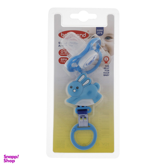 پستانک بیبی لند مدل ارتودنسی النا بند دار بلیستر کد 05006