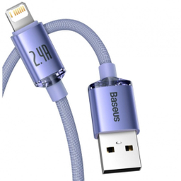 کابل شارژ لایتنینگ بیسوس مدل CAJY000001 Crystal Shine طول 1.2 متر