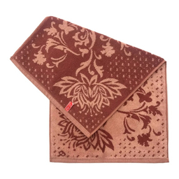 حوله دستی هنر مدل گلها سایز 35x65 سانتی‌متر