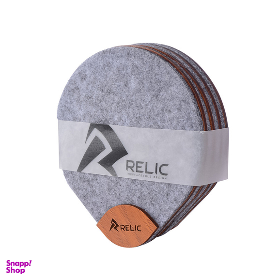 زیر لیوانی مدل نمدی Apple-4