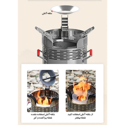 اجاق کمپینگ فن دار اسنو هاوک مدل SN.Q16
