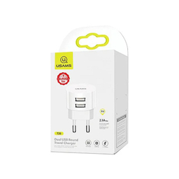 شارژر دیواری 10 وات 2 پورت یوسمز مدل US-CC080 T20