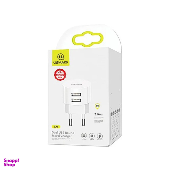 شارژر دیواری 10 وات 2 پورت یوسمز مدل US-CC080 T20