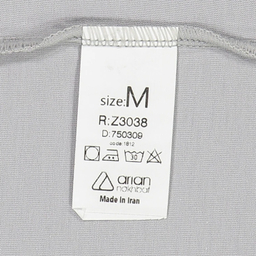 تیشرت راحتی آستین کوتاه مردانه مدل GD-s-19956398 رنگ طوسی