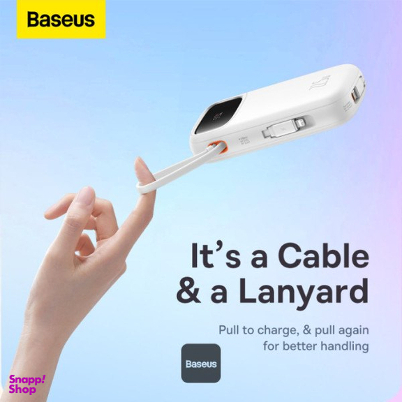 پاوربانک بیسوس مدل Qpow2 ظرفیت 20000 میلی آمپر ساعت