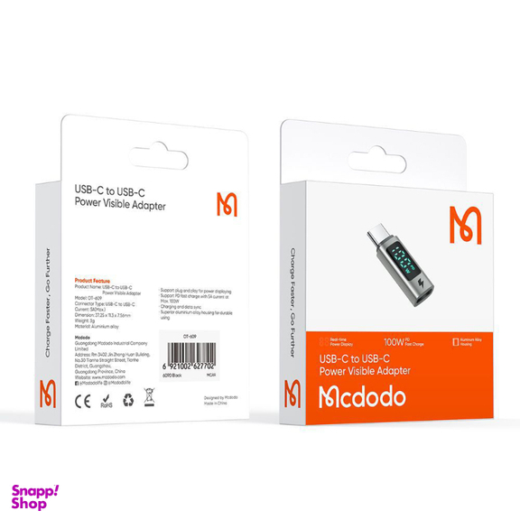 مبدل USB-C مک دودو مدل OT-6090