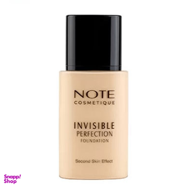 کرم پودر نوت مدل Invisible شماره 100 رنگ شنی روشن حجم 30 میلی لیتر
