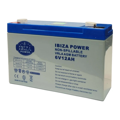 باتری UPS ایبیزا مدل 6V 12Ah