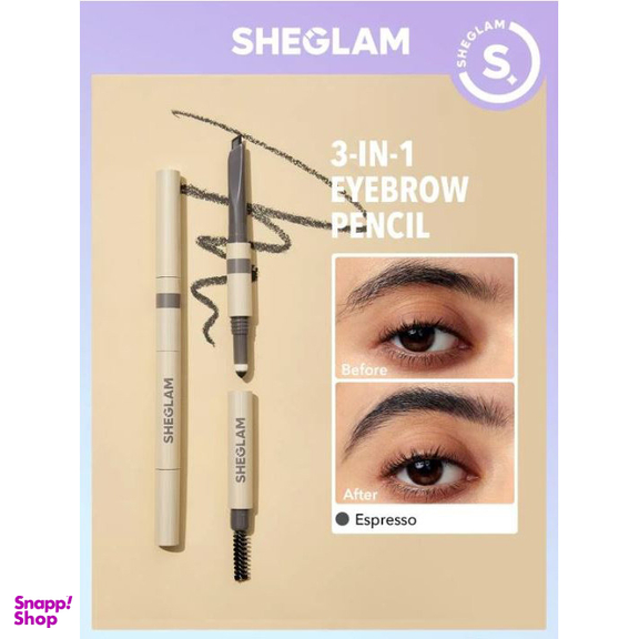 مداد ابرو شگلم مدل Brow Goals Espresso