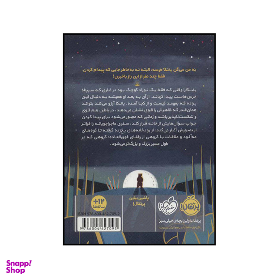کتاب یانکا و افسانه ی جنگل سفید اثر سوفی اندرسون انتشارات پرتقال
