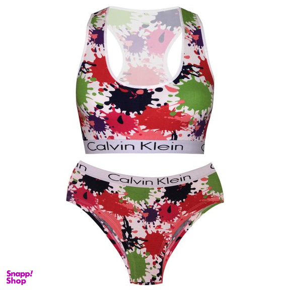 ست نیم تنه و شورت ورزشی زنانه کوزا مدل 9107-3 رنگ سفید