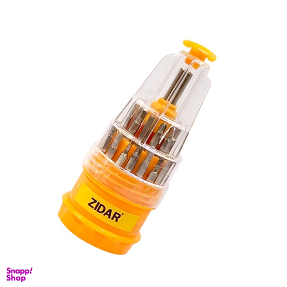 ست پیچ گوشتی زیدار مدل نمکدان کد 203008 بسته 32 عددی