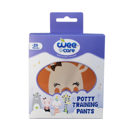 شورت آموزشی کودک وی کر مدل دکمه دار طرح Bear Girl کد A808 فری سایز