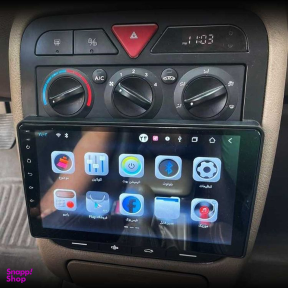 مانیتور اندروید خودرو ایکس مکس مدل Z100 مناسب سمند LX