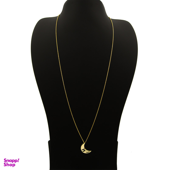 گردنبند طلا 18 عیار زنانه کاپانی طرح ماه کد KN013