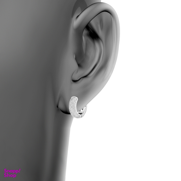 پیرسینگ گوش زنانه اقلیمه مدل HS341 رنگ نقره ای