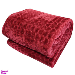 پتو نرمینه بافت مدل قلبی سایز 160×220 سانتی متر