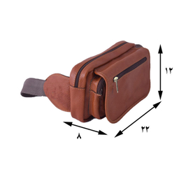 کیف کمری مردانه چرم لیدوما مدل Lo-106