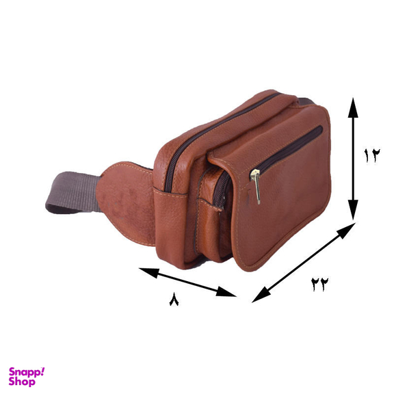 کیف کمری مردانه چرم لیدوما مدل Lo-106