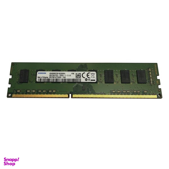 رم دسکتاپ DDR3L تک کاناله 1600 مگاهرتز CL11 سامسونگ مدل DIMM ظرفیت 8 گیگابایت