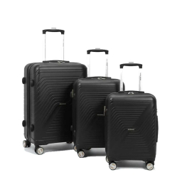 چمدان رزمری مدل Rose Merry RL-313-3s_Black مجموعه 3 عددی