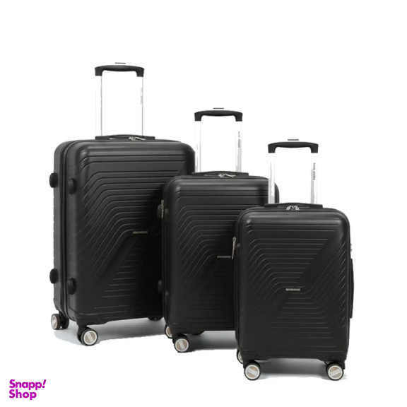 چمدان رزمری مدل Rose Merry RL-313-3s_Black مجموعه 3 عددی