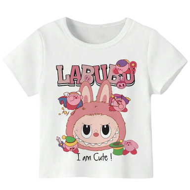 تیشرت دخترانه مدل A19 Labubu