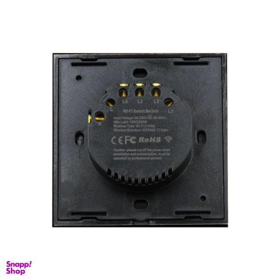 کلید چهار پل هوشمند WIFI مدل 10 آمپر