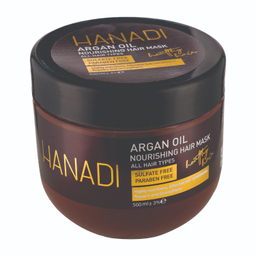 پک ماسک مو و اسپری دوفاز هانادی مدل Argan مجموعه 3 عددی