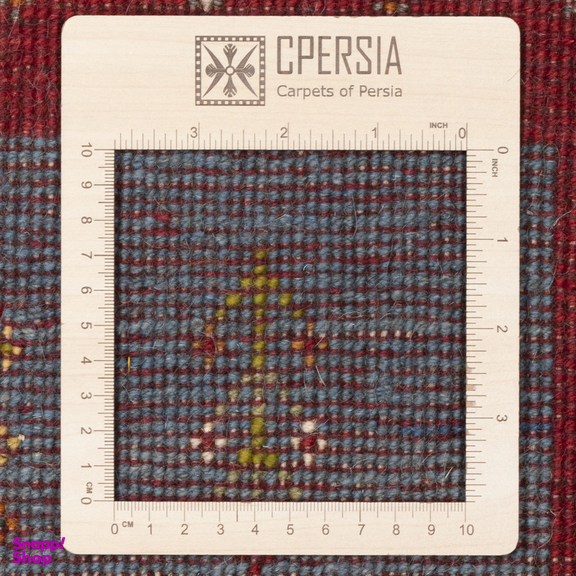 گبه دستباف سی پرشیا کد 122447 سایز 1.14x0.8 متر