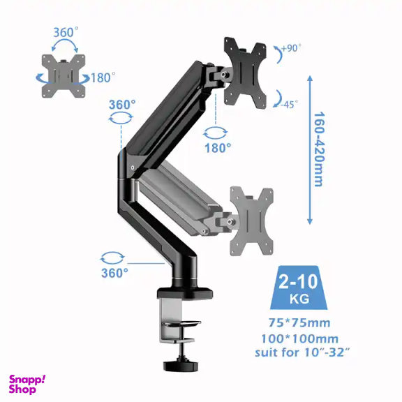 پایه نگهدارنده مانیتور مدل SMA07