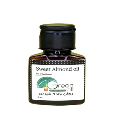 روغن مرطوب کننده گرین اویل مدل بادام شیرین حجم 60 میلی لیتر