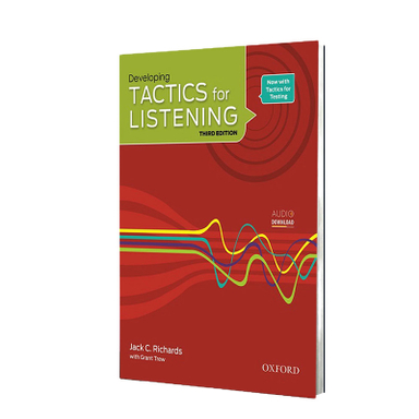 کتاب Tactics for Listening Developing اثر Jack C.Richards and Grant Trew انتشارات آریونا به همراه سی دی