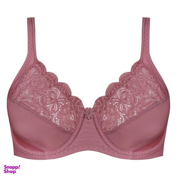 ست شورت و سوتین زنانه پانیذ مدل فنردار کد 9008 رنگ کالباسی