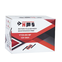باتری موتور سیکلت ان ام اس مدل YTX9-BS