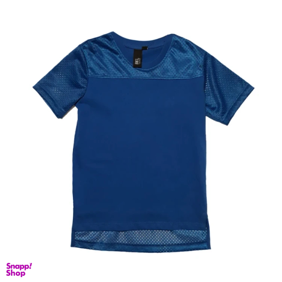 تیشرت ورزشی پسرانه کد 640 رنگ آبی