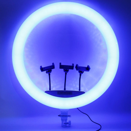 رینگ لایت 22 اینچ روس مدل RGB LED 3D-56